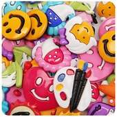 Botão Sortido Infantil Diversos Pct C/48und