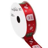 Fita de Cetim Natal Progresso ECF005S N.05 308 Caixa de Correios 10mts