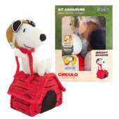 Kit Amigurumi Peanuts Snoopy Aviador Círculo 