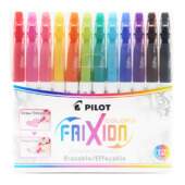 Kit Caneta Apagável Frixion Colors Pilot com 12 Und