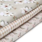 Tecido Patchwork Digital Fuxicos Coleção Natal Vintage 0,48cm x 1,46m