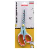 Tesoura Comfort Estampada Circulo 8,5 Polegadas Peanuts 21,5cm 