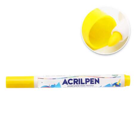 Caneta para Tecido Acrilpen Acrilex Ref.4412