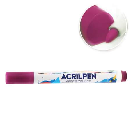 Caneta para Tecido Acrilpen Acrilex Ref.4412