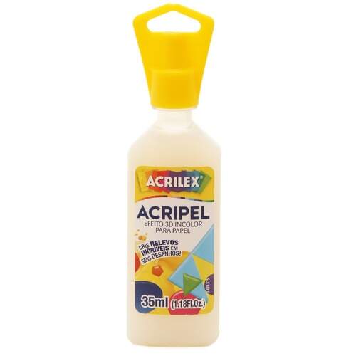 Acripel Relevo 3D Para Papel Acrilex Ref.22740 35ml