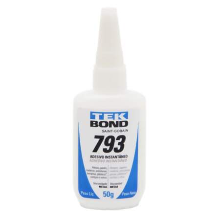 Adesivo Instantâneo Tek Bond 793 Média Viscosidade 50g