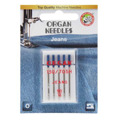 Agulha Organ Doméstica Jeans 130/705H