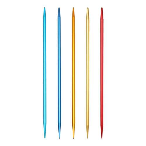 Kit de Agulha Duas Pontas para Tricô ADDI Colibri AD-204-7 15cm FL
