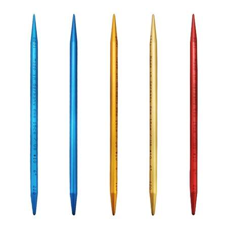 Kit de Agulha Duas Pontas para Tricô ADDI Colibri AD-204-7 15cm FL