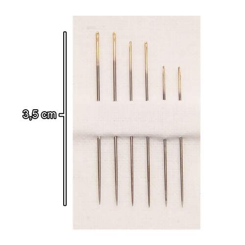 Agulha de Mão Para Applique Black Gold Clover Ref.4973 06 Und