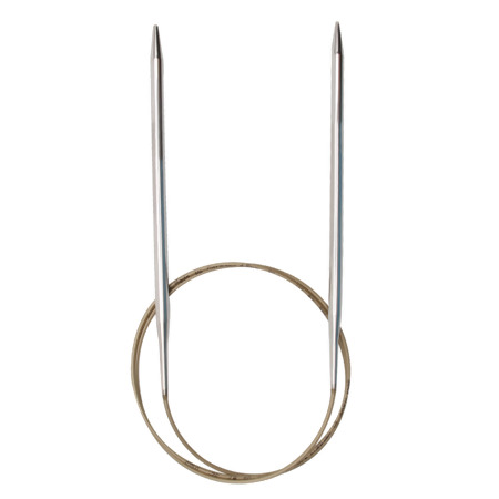 Agulha Circular De Tricô Alumínio Circulo Addi Classic 80cm