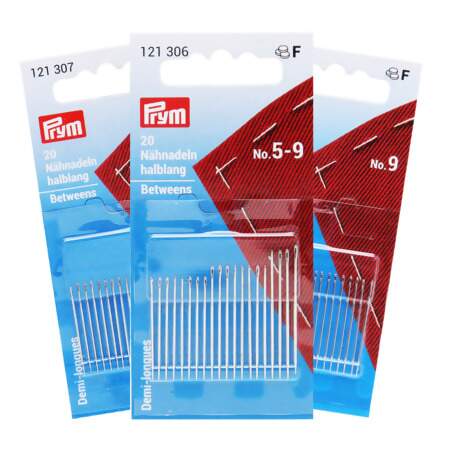 Agulhas de Mão para Costura Betweens Prym com 20 Und