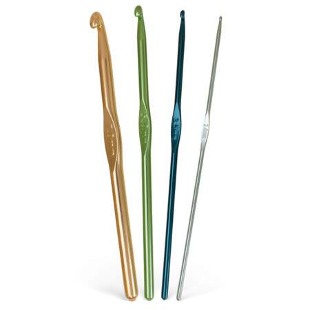 Agulha de Crochê Alumínio Color EuroRoma 15cm