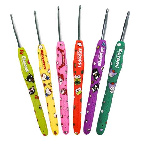 Agulha de Crochê Soft Circulo Hello Kitty And Friends