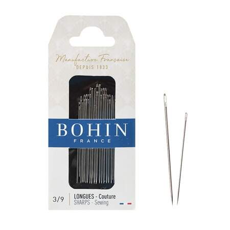 Agulha de Mão para Costura Bohin R.00268 N.3/9 20 Und Sortidas