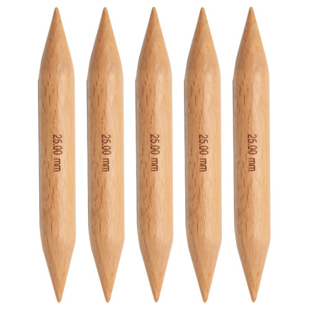 Agulha de Tricô Ponta Dupla Jumbo Knitpro com 05 Und