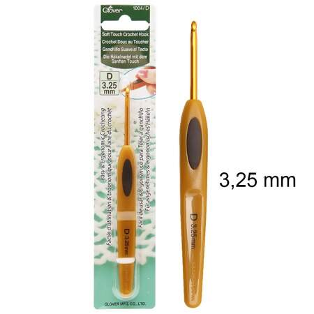 Agulha de Crochê Soft Touch Clover 