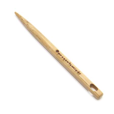 Agulha de Tapeceiro para Arremate de Bambu 10cm Pragentemiuda