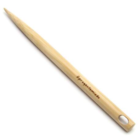 Agulha de Tapeceiro para Arremate de Bambu 15cm Pragentemiuda