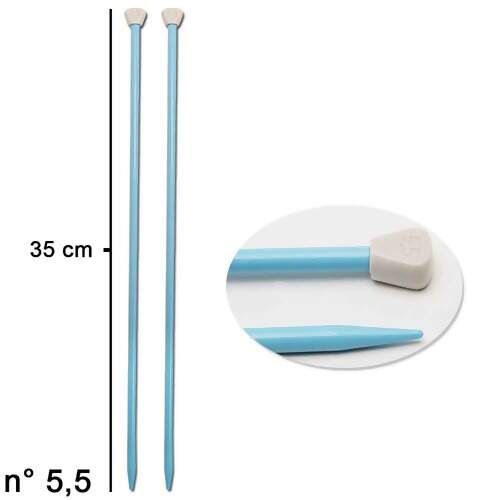 Agulha para Tricô Plástica Circulo De 35cm a 40cm FL