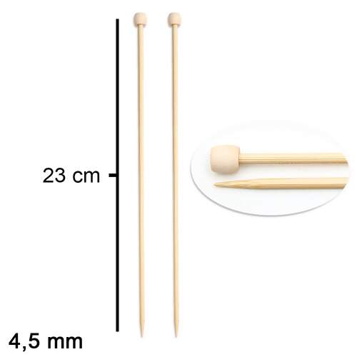 Agulha Para Tricô de Bambu Takumi Clover Ref.3011