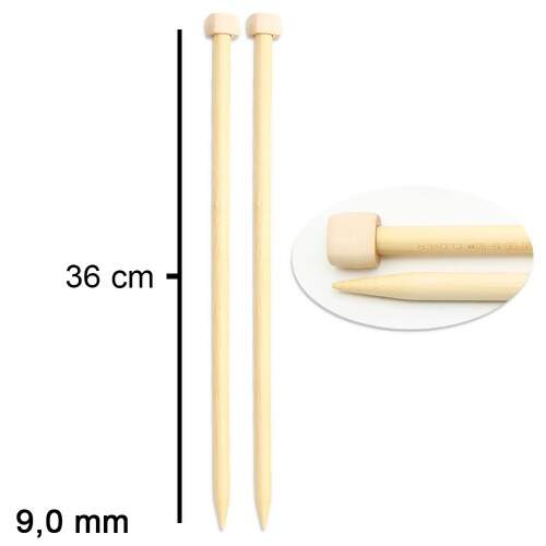 Agulha Para Tricô de Bambu Takumi Clover Ref.3012