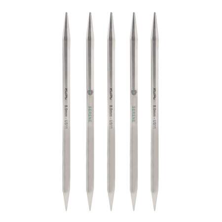 Agulha de Tricô Ponta Dupla The Mindful Collection 20cm com 5 Und