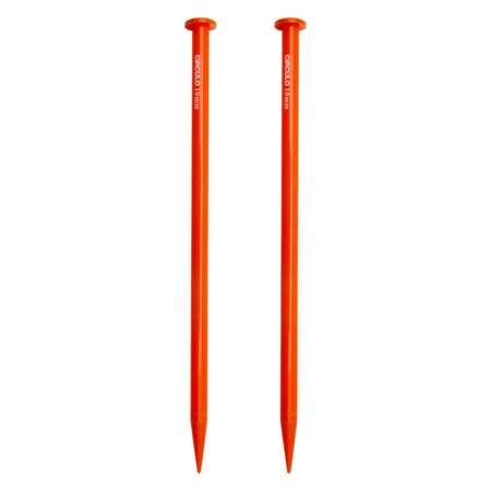 Agulha para Tricô de Plástico Colorida Circulo 35cm