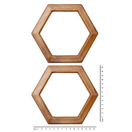 Alça de Bolsa Hexagonal Ref.7708 Par
