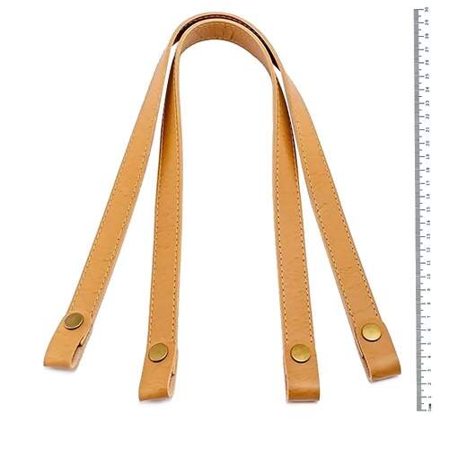 Alça de Bolsa Reta com Rebite Ref.122 60cm Par