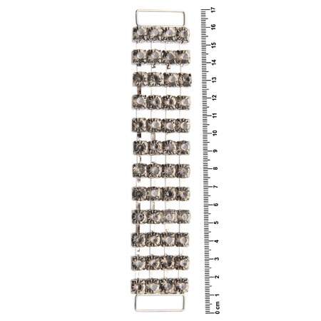 Alça de Strass Retrátil Articulada Niquelado FL