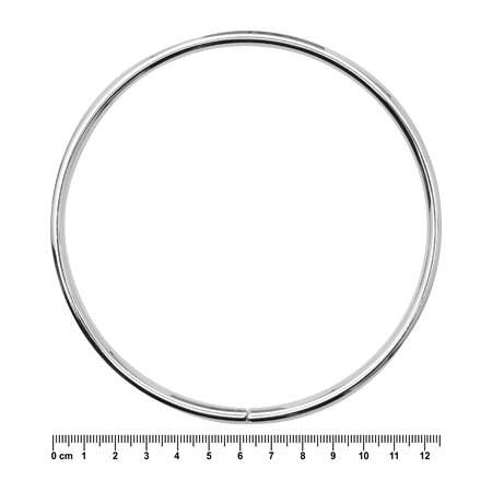 Alça de Bolsa Metal Circulo Redonda Par