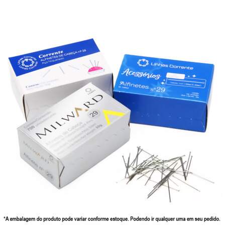 Alfinete Cabeça n° 29 Coats 50g