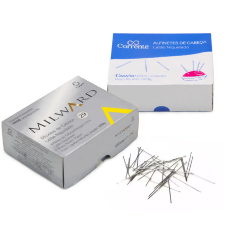 Alfinete Cabeça N.29 Corrente com 6600 Und. 500g