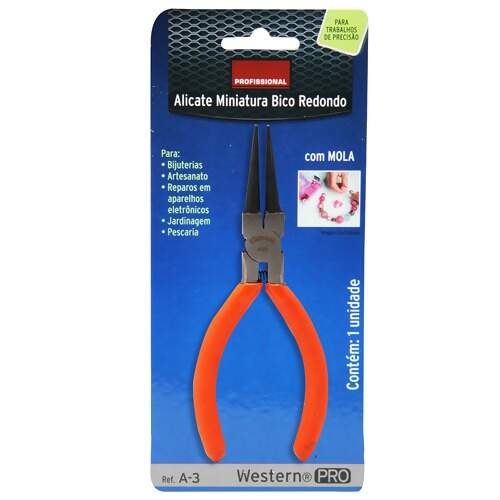 Alicate Mini Bico Redondo Western Ref. A-3