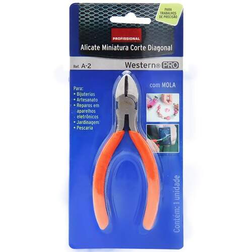 Alicate Mini de Corte Diagonal Western Ref. A-2