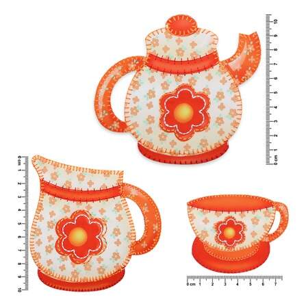 Aplicação Termocolante Stambord Kit de Cozinha com 03 Und