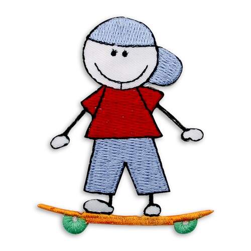 Aplicação Termocolante Stambord Boy Skate JBT-3541 com 03 Und