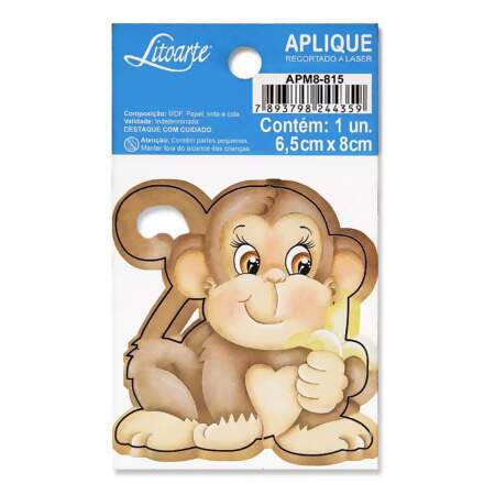 Aplique em Papel e MDF APM8 Litoarte Modelos II