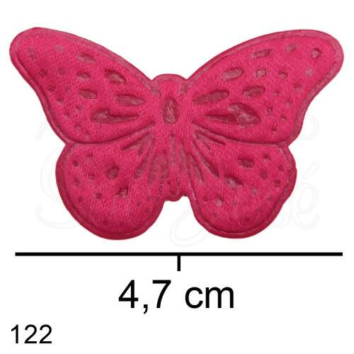 Aplique Marilda Borboleta M Ref.126 pacote c/5 unidades