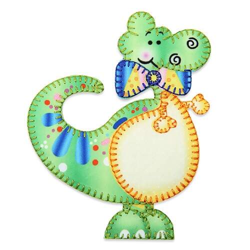 Aplicação Termocolante Stambord Dino com Laço JBT-0986 com 03 Und