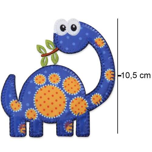 Aplicação Termocolante Stambord Dinossauro Comendo JBT-6254 com 03 Und