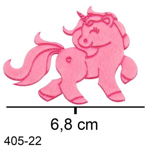 Aplique Marilda Unicórnio Dengoso Ref.206 Com 05 Und