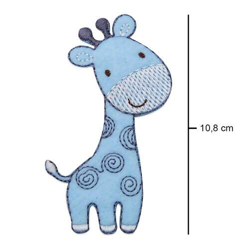 Aplicação Termocolante Stambord Girafa Feltro com 03 Und