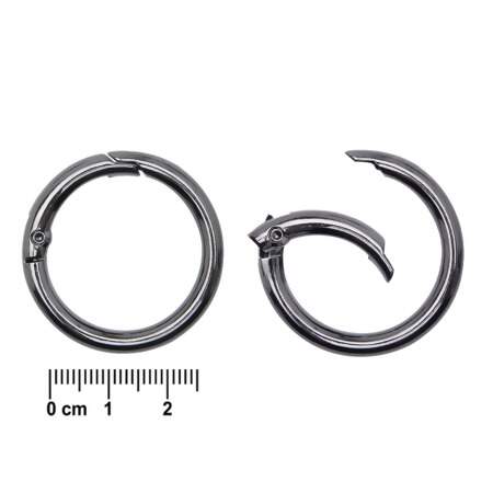 Argola Articulada Circulo 25mm com 06 Und
