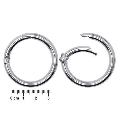 Argola Articulada Circulo 32mm com 06 Und