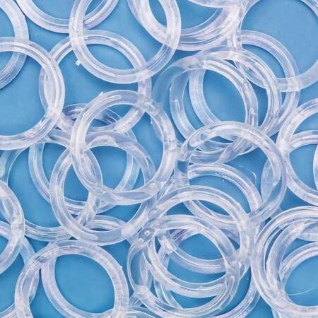 Argola Ritas Plástica 30mm com 72 Und