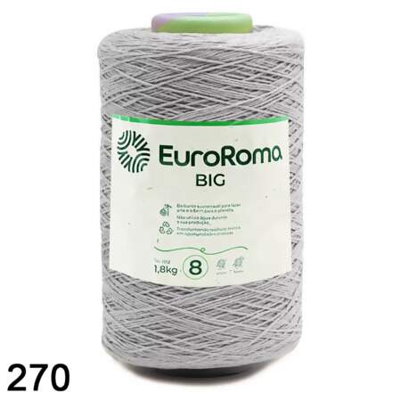 Barbante EuroRoma Colorido N.8 1,8 kg