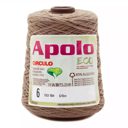 Barbante Apolo Eco Circulo N.06 600g