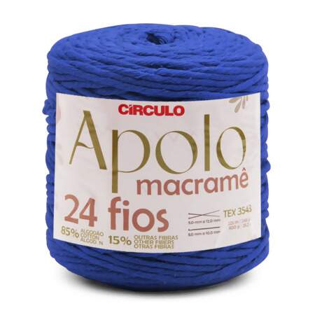 Barbante Apolo Macramê Circulo 24 Fios 800g